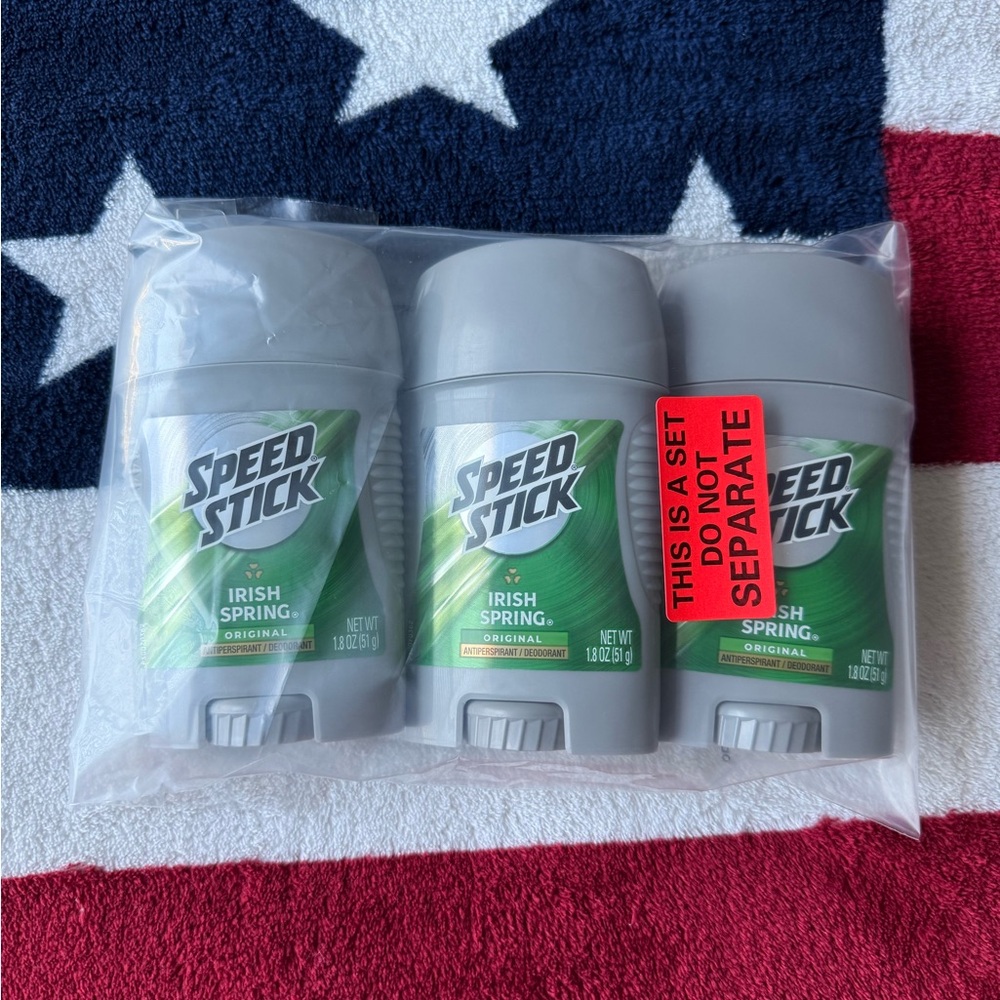 Irish Spring Speed Stick Deodorant - 3 Pack, 1.8 oz